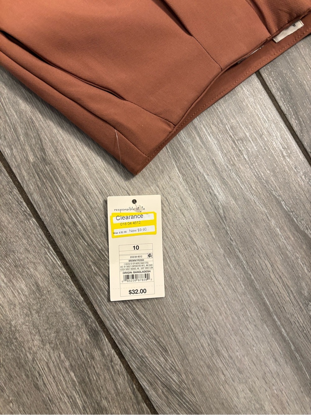 Women’s pumpkin Dress Pants - Classic Tailored Fit - Picture 2 of 5